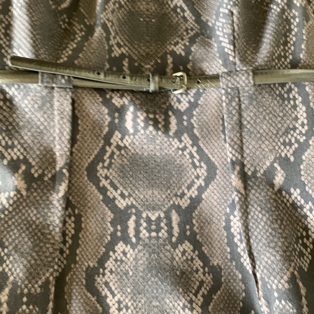 🌻 HOST PICK 🌻 Calvin Klein Snakeskin Patterned Dress with Belt - Picture 4 of 7